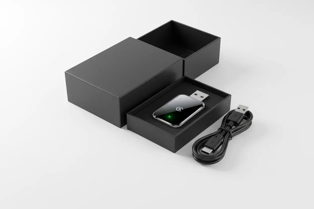 Homniva CarPlay adapter package contents