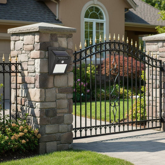 Why Solar Motion Sensor Lights Are the Smarter Choice for Home Security - Homniva