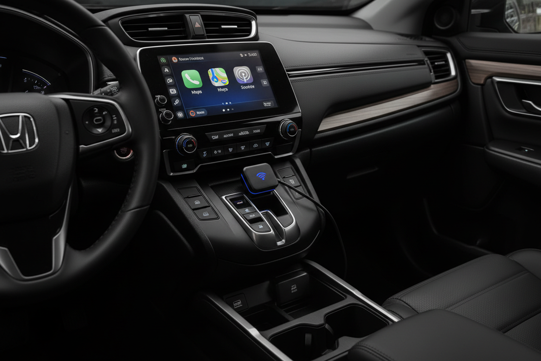 Honda CR-V Wireless CarPlay Adapter: Full Setup Guide (2017–2026)