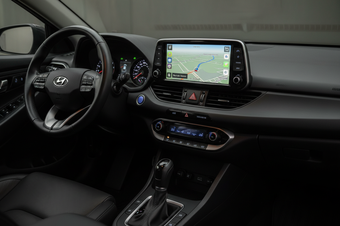 Hyundai i30 wireless CarPlay adapter setup guide