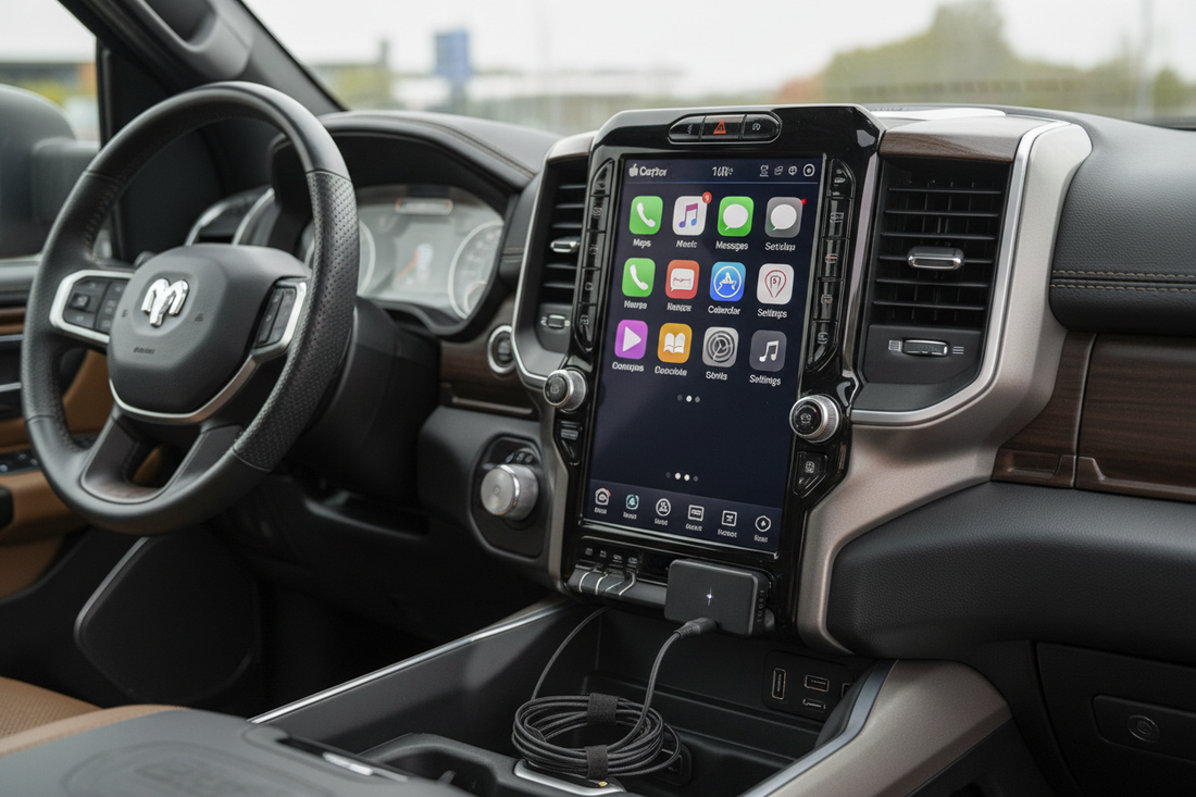 RAM 1500 Wireless CarPlay Adapter: Full Setup Guide (2017–2026)