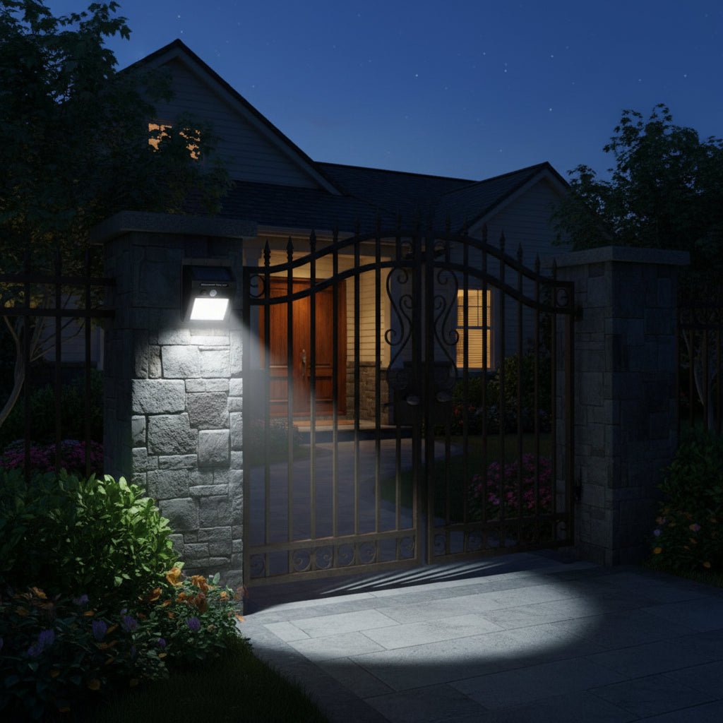 Homniva 20 - LED Solar Motion Sensor Security Light - Homniva